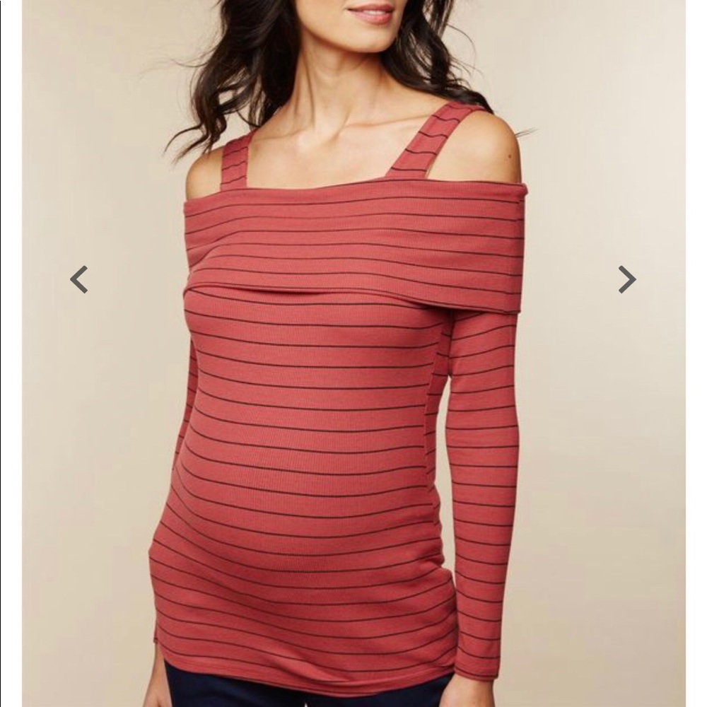 NWT Off Shoulder Top Motherhood Maternity